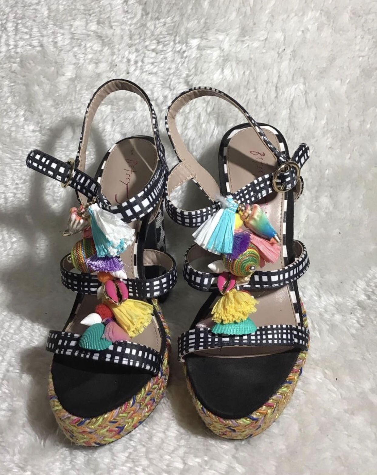 BETSEY Johnson High Heels Size 5.5