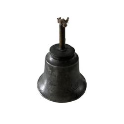 Antique Whale Oil Tin Single Burner Finger Lamp