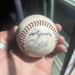 Signed Angels Ball 2005