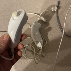 Nintendo Nunchucks 5$ Per For Wii And Wii U I Have Many Of Them