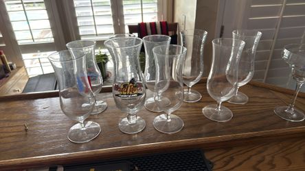 9 daiquiri glasses