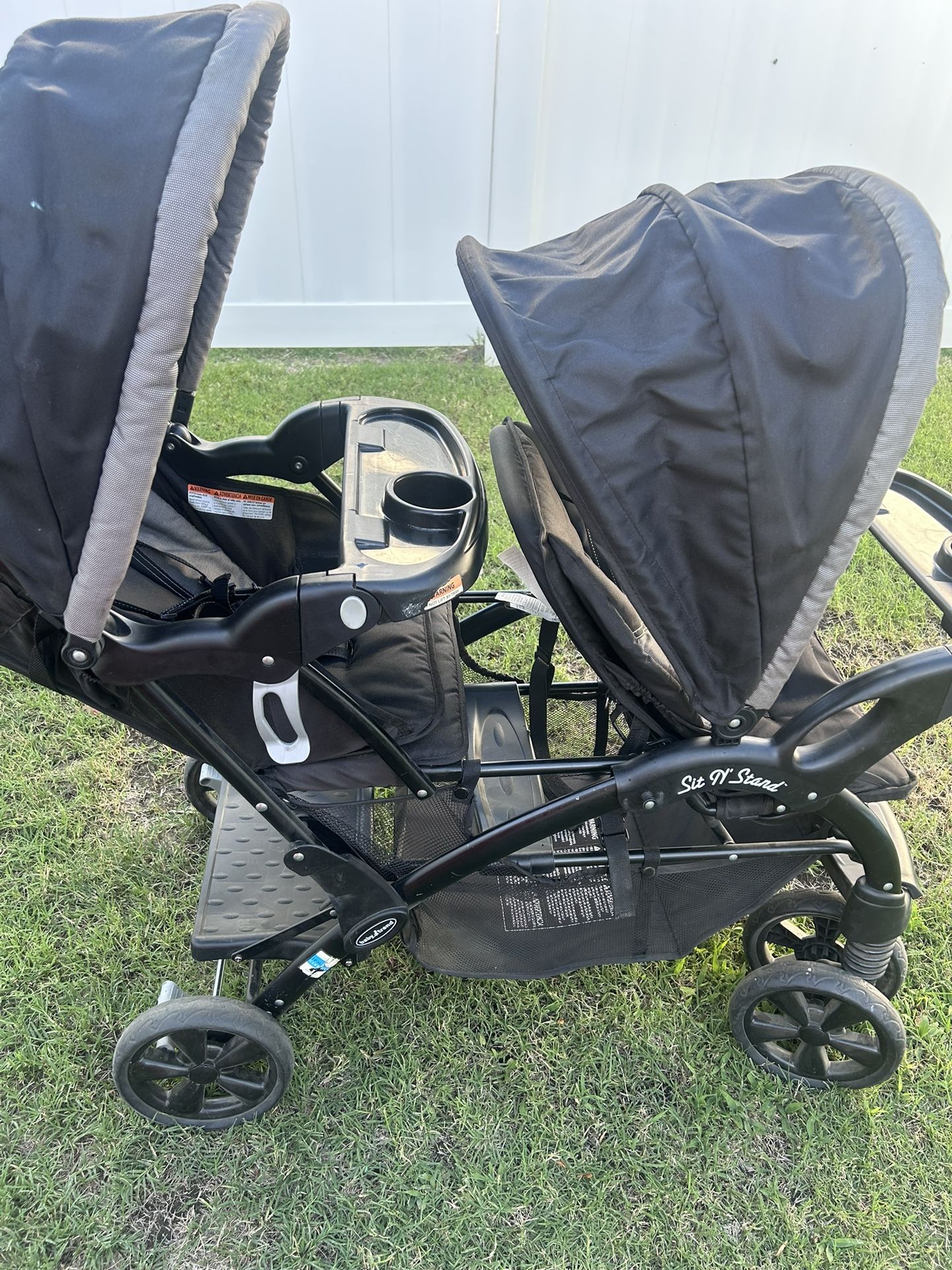 Sit N Stand Double Stroller