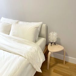 Thuma Queen Bed Frame - Natural Wood, Like New