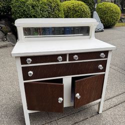 Vintage Two-Toned Buffet 
