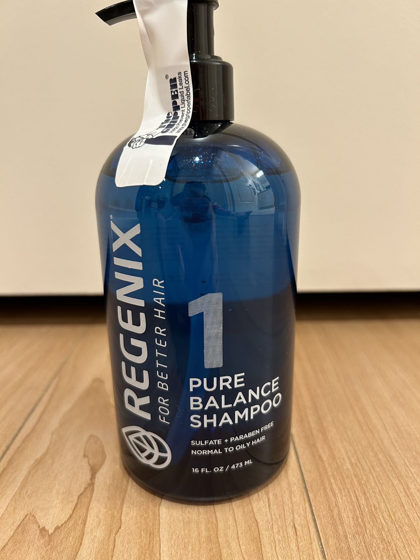 Brand New Regenix Shampoo 1 Pure Balance, Sulfate Free, Paraben Free, Normal To Oily Hair.