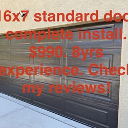 16x7 Garage Door 