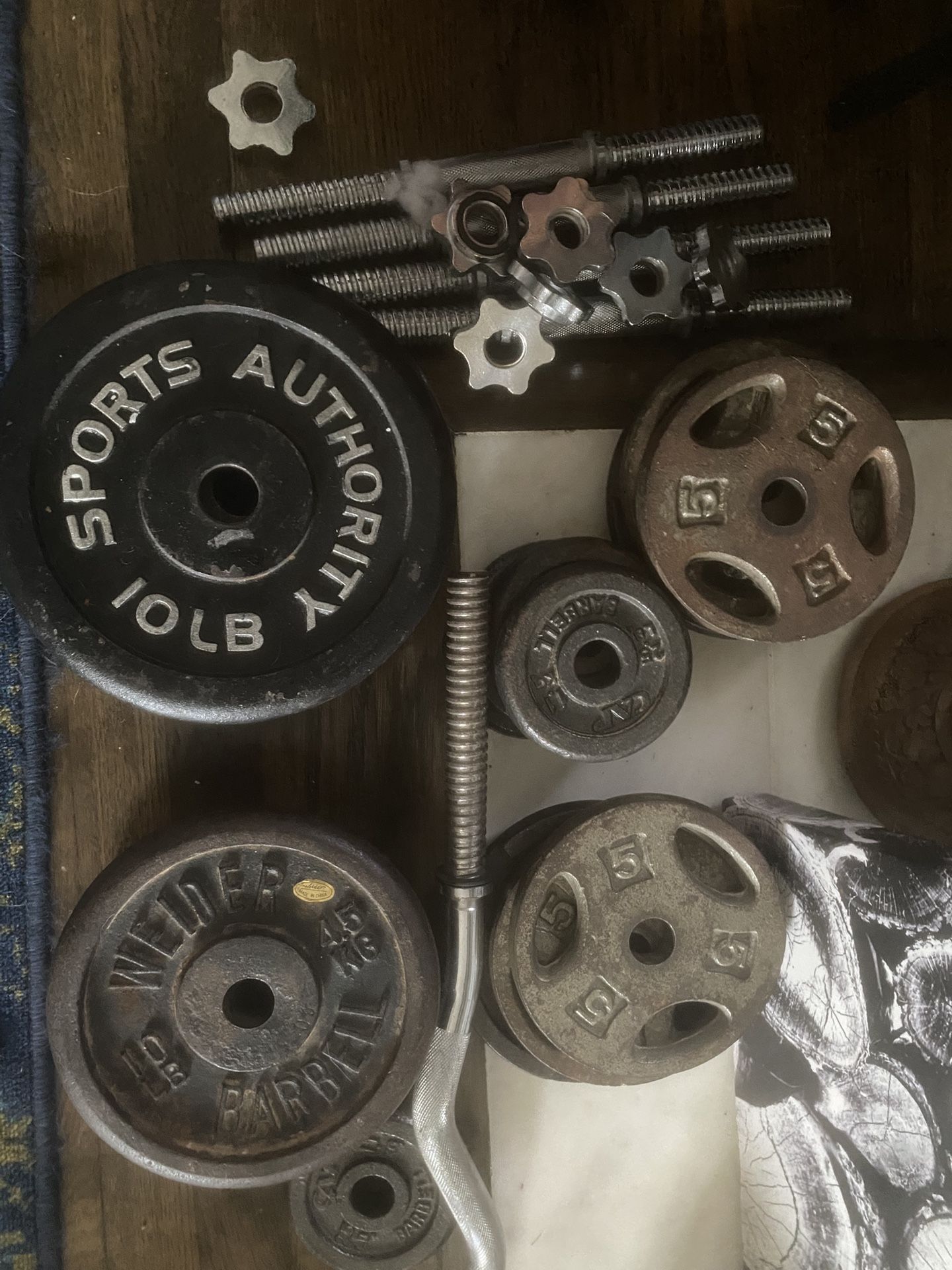 Free Weights 147.5 Pounds