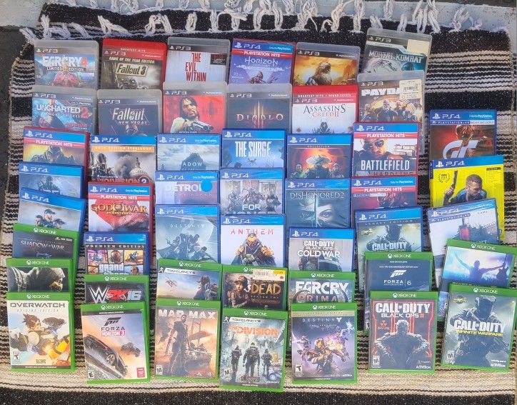 FLASH SALE!!! XBOX ONE, PS3, PS4 GAMES