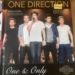 One Direction Hard Cover Book 