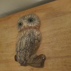Heavy Owl Statue Decor 