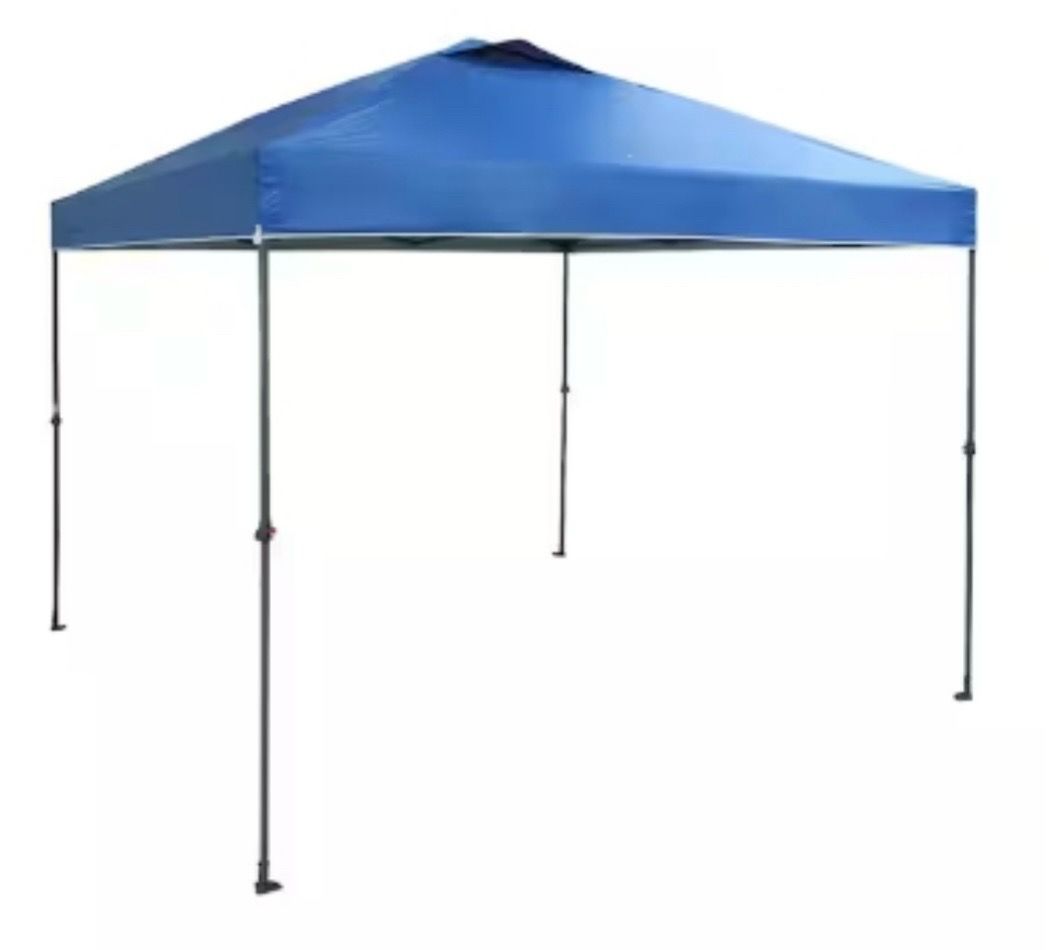 Everbilt 10’ x 10’ Blue Instant Pop Up Canopy