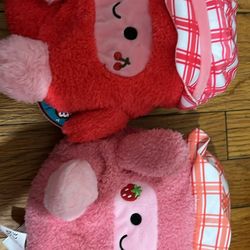 BumBumz Jordan & Jenny Jam Plush Set 🍓🍒