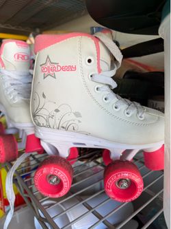 Roller Derby Youth Quad Pink Skates Size 1