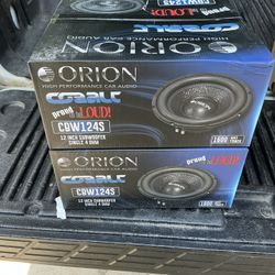 Orion Car Audio Subwoofers 6x9 And 6.5 Speakers