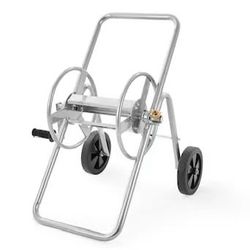 254} Hose Reel Cart Hold Up to 175 ft of 5/8 in Hose (Hose Not Included) Garden Water Hose Carts Mobile Tools with Wheels Heavy Duty Powder-coated Ste