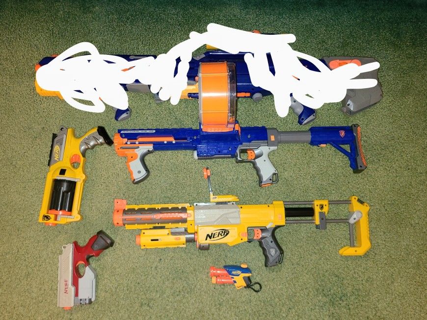 Nerf Guns And Darts!