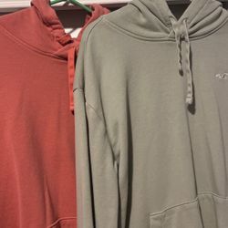 Fairly Worn Holister Hoodies 