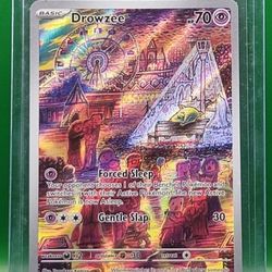 Pokemon TCG - Drowzee 210/198 Sv01: Scarlet & Violet Base Illustration Rare LP to NM