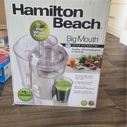 Hamilton Beach Juice Is Extractor 