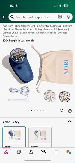 The Nori Fabric Shaver 