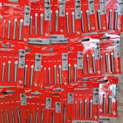 Milwaukee Carbide Natural Stone And Tile/Glass Drill Bit Set X18