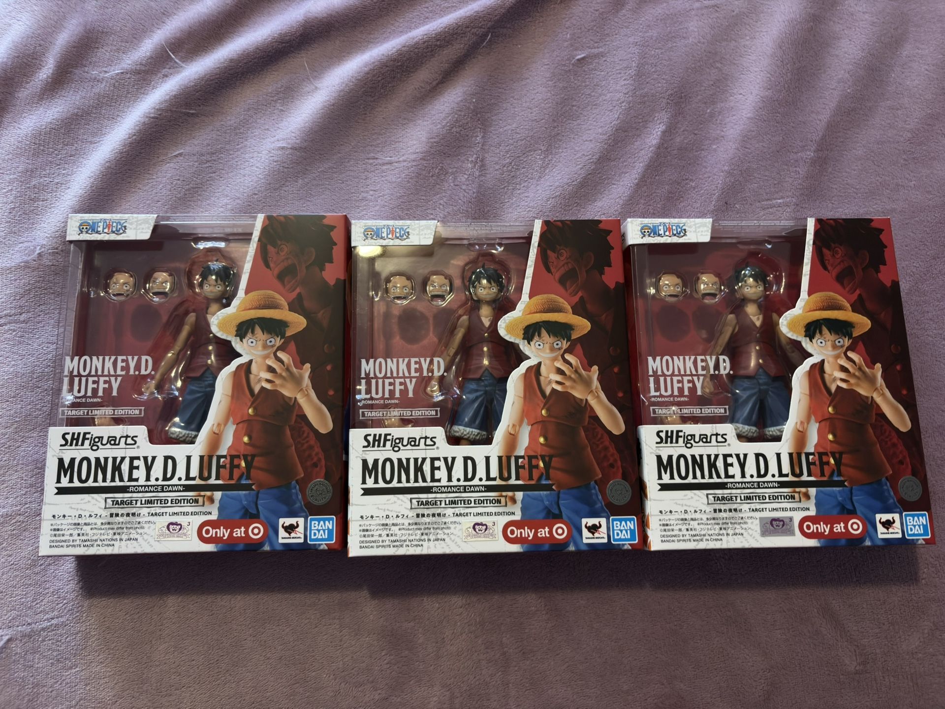 Sh Figuarts Monkey D Luffy Target Limited Edition