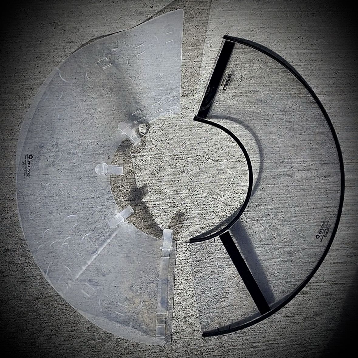 2 Pet Recovery Cones (X-Small) – $7 Each or Both for $12