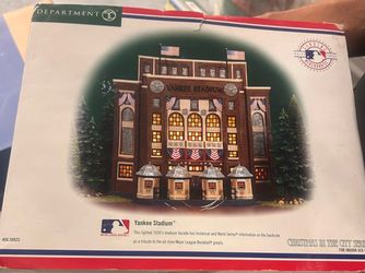 Dept 56 Christmas in the City Yankee Stadium New York 58923 Lighted Building