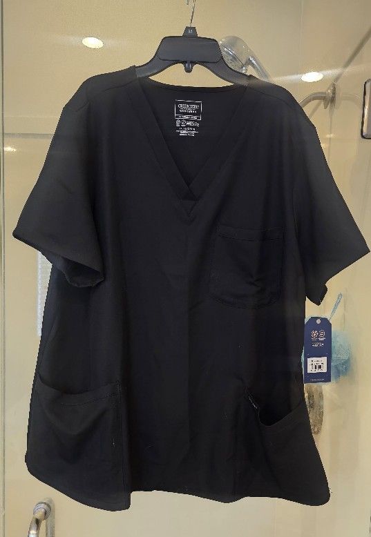 Black Scrub Set