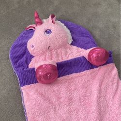 Girls Unicorn Sleeping Bag