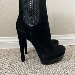 Black Platform Boots 