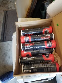 Performance Plus Red 2 Construction Grease 9 14oz Tubes Pick up Only