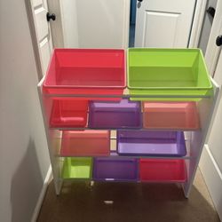 Kids Storage Bin Holder