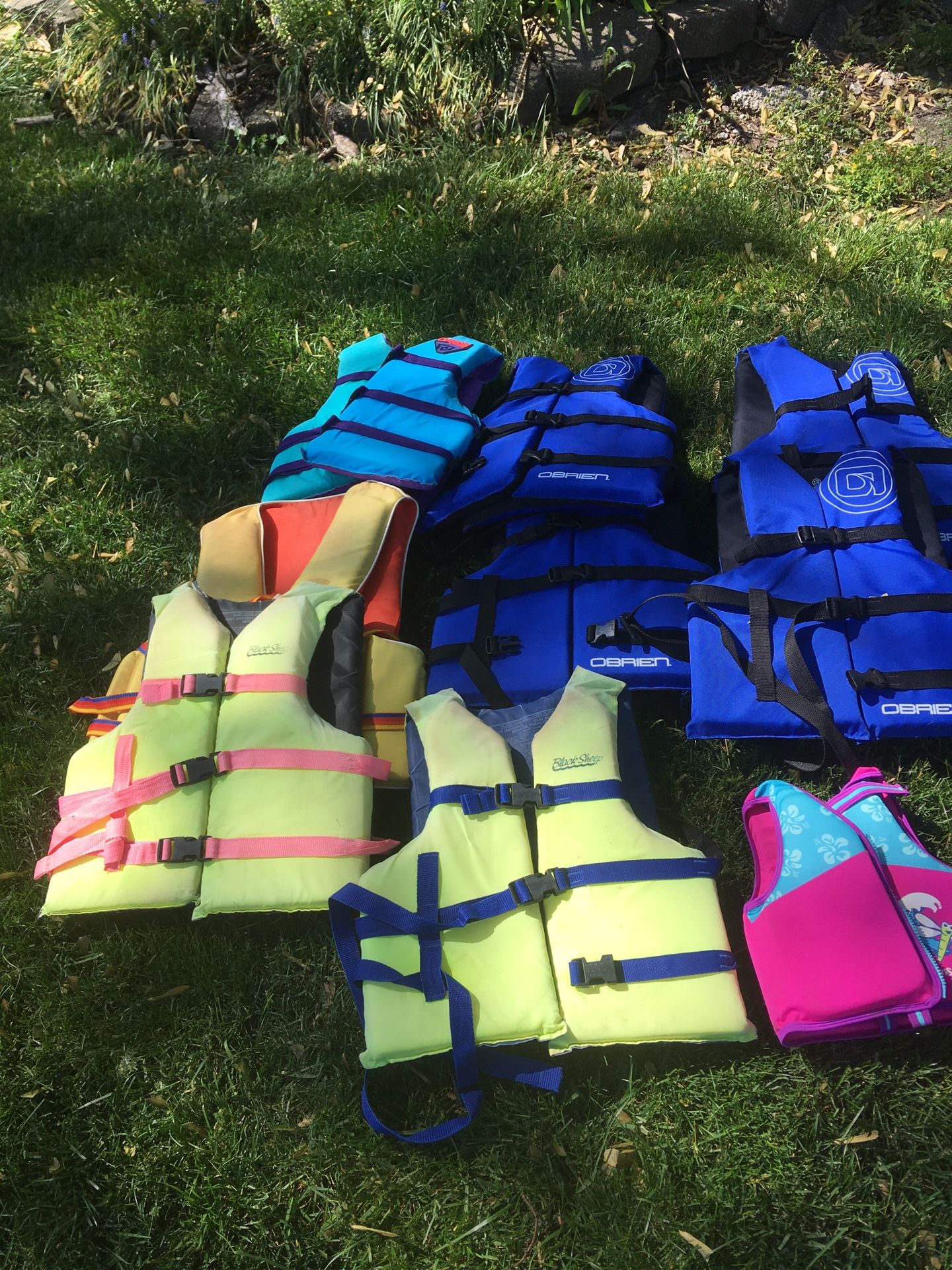 Lifejackets $10-$25 Each