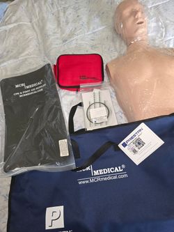 CPR with aed kit