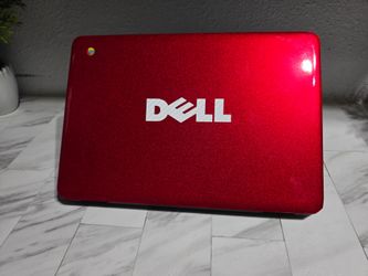 Dell Chromebook Red Laptop