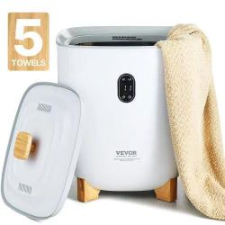 635*Towel Warmers for Bathroom, 25 L Towel Warmer Bucket with Auto Shut Off for Spa Fits up to 5 Oversized Bath Towels, Blankets, Clothes, Bathrobes,