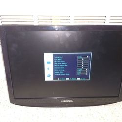 Insignia 19in Flat TV with remote