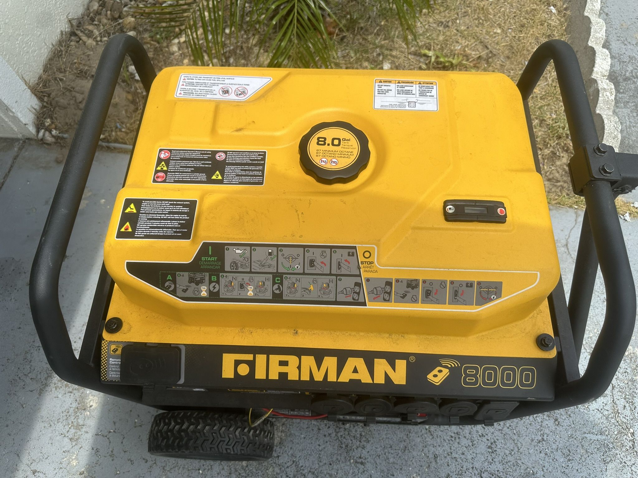 Firman 8000 Generator