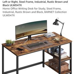 Study Desk With Extension Tray
