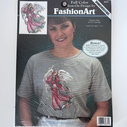 Graceful Angel Iron On Design 