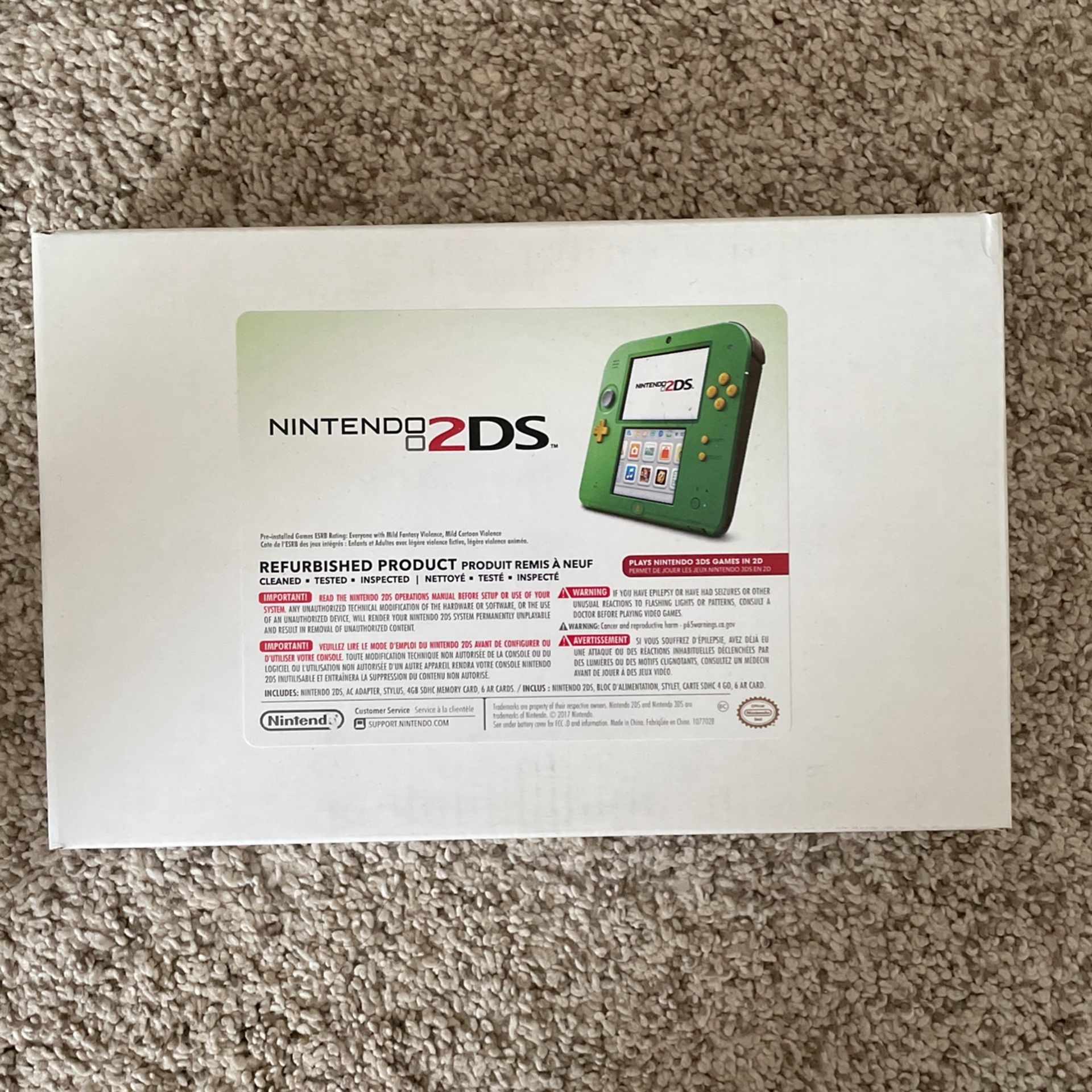 Nintendo 2ds Ocarina Of Time Limited Edition Console - Refurbished 