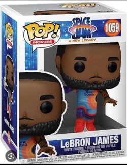 New Funko POP! Movies Space Jam LeBron James A New Legacy box damage