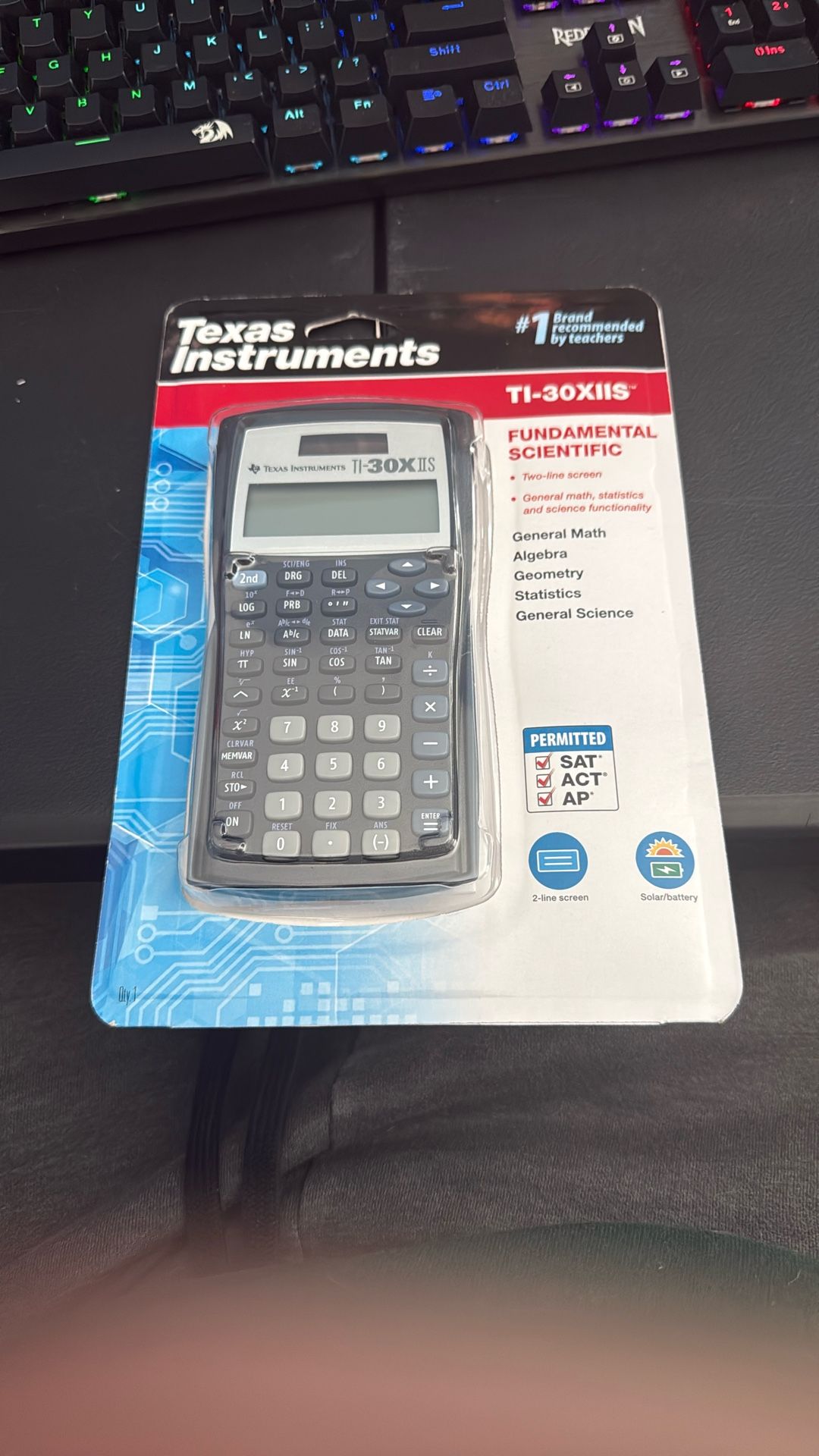 TI-30XIIS Scientific Calculator