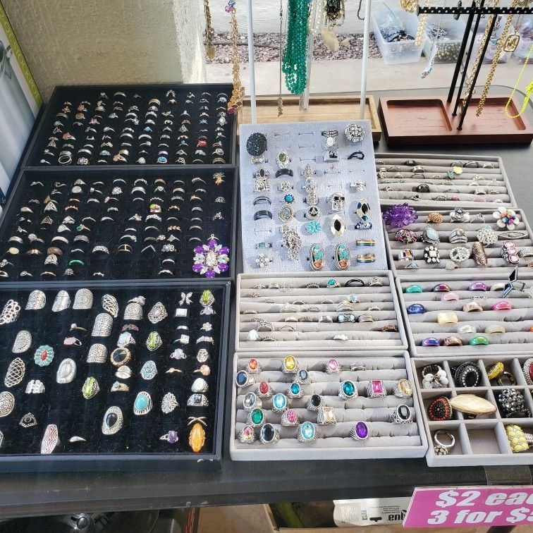 Jewelry! Necklaces, Bracelets, Earrings, Watches.
