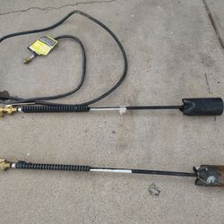 Two Propane Weed Burners