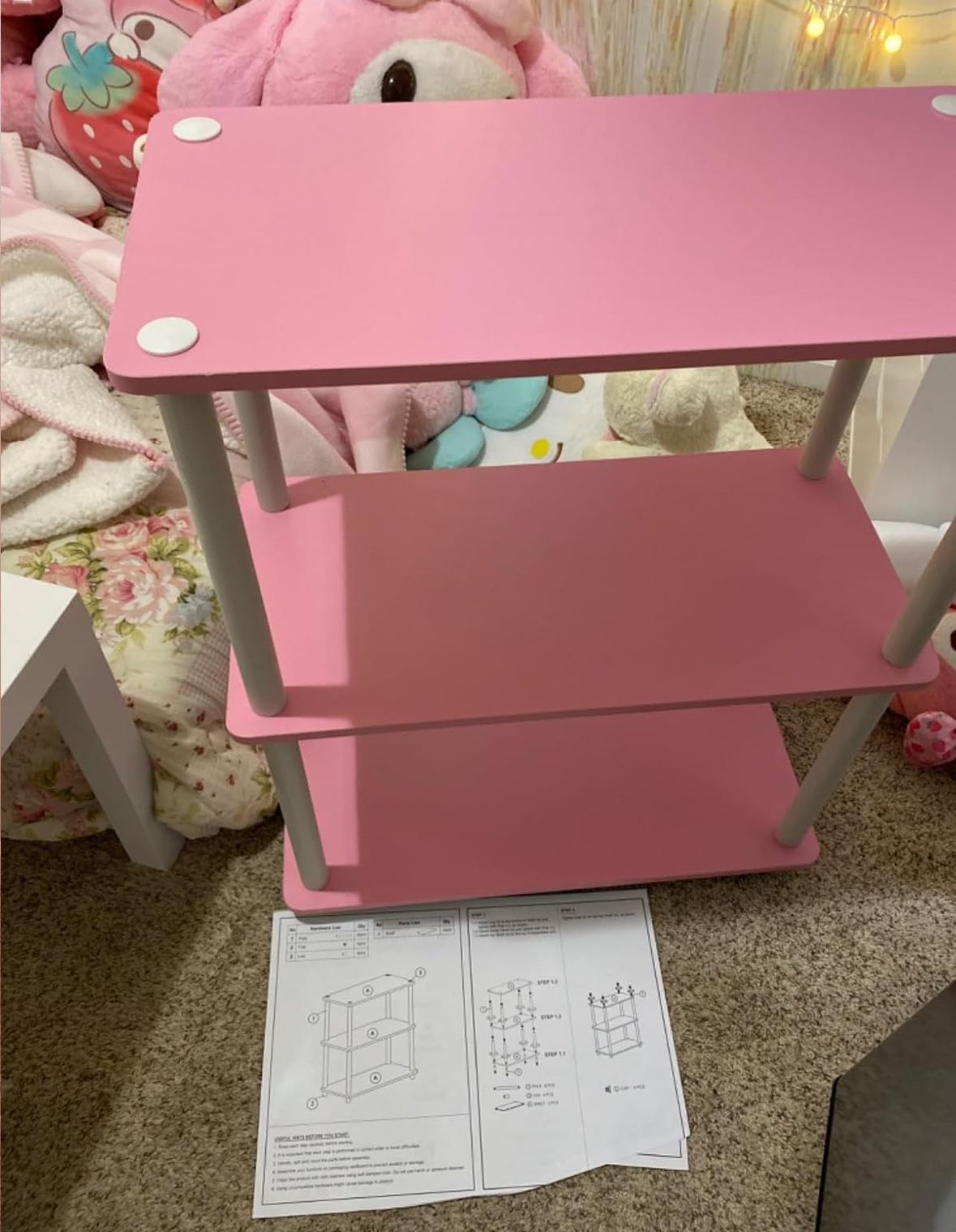 Pink toddler Table