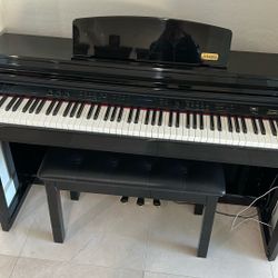 Piano With Bench To Sit! 