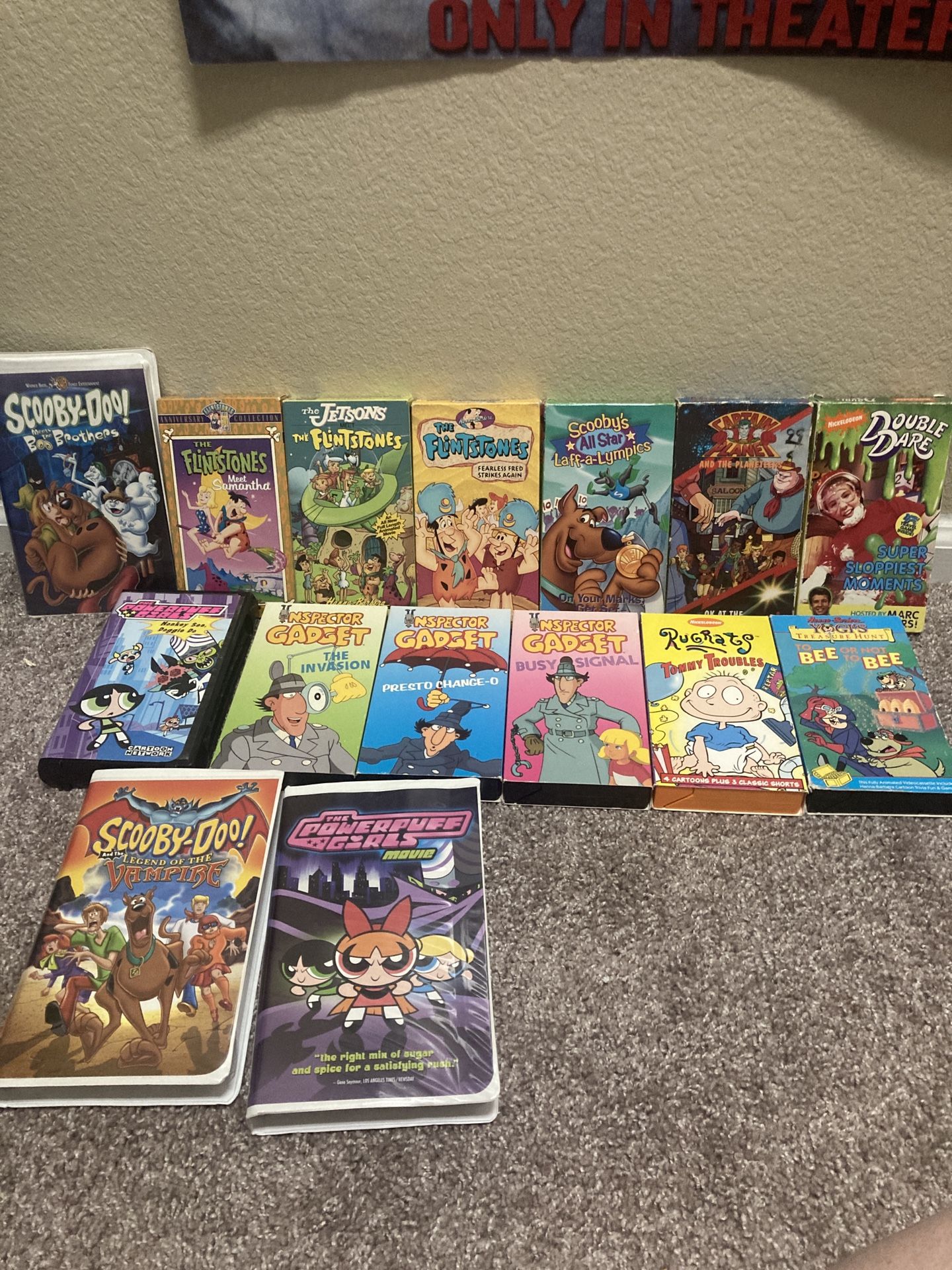 Assorted Animated VHS Lot