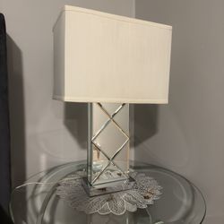 Mirrored Table Lamp 2 Set 